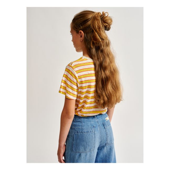 Mio Linen T-shirt | Anise green