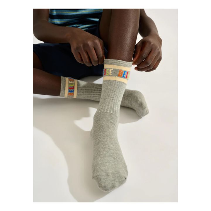 Vige Socks | Heather grey- Product image n°2