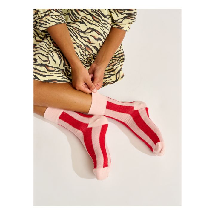 Bisux Socks | Rojo- Imagen del producto n°1