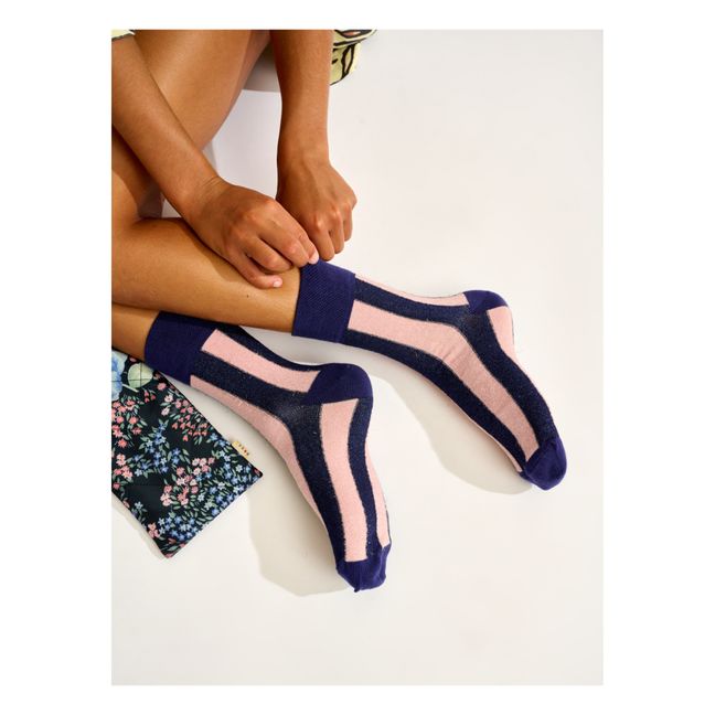 Bisux Socks | Navy blue