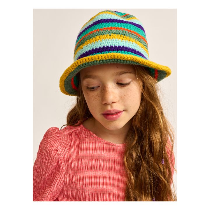 Mine Crocheted Bucket Hat | Blau- Produktbild Nr. 0
