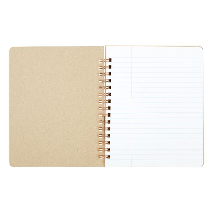 Cuaderno de espiral | Beige Nude- Imagen del producto n°1