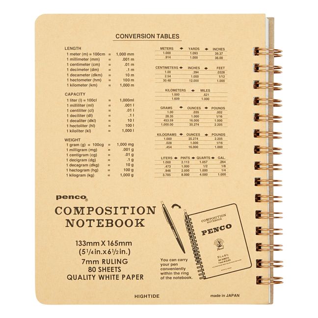 Spiral Bound Notebook | Beige Nude