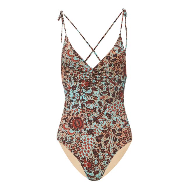Maillot 1 Pièce Dali | Bleu turquoise