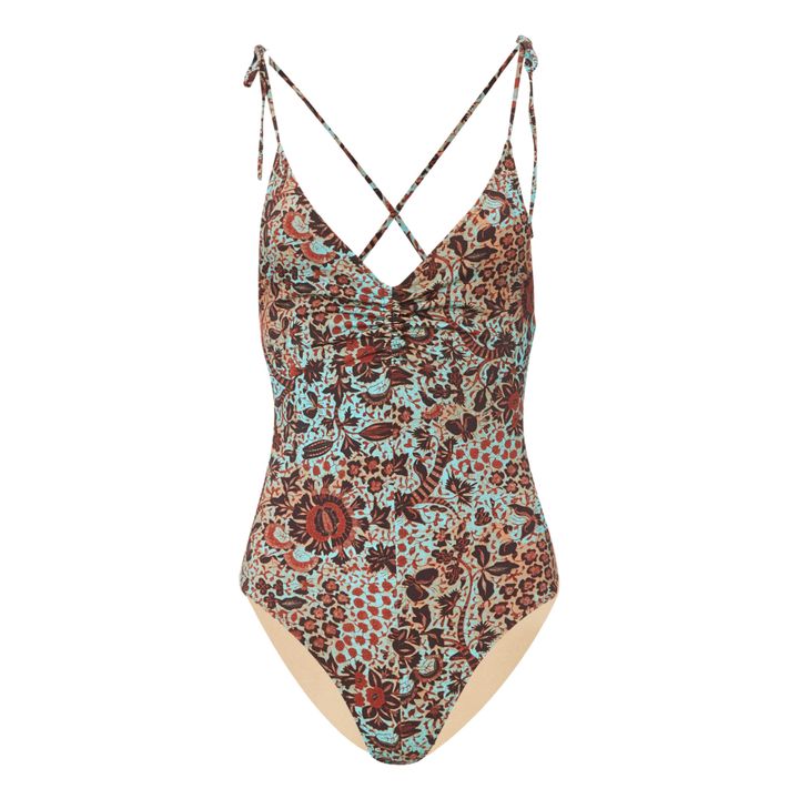 Dali One-piece Swimsuit | Azul Turquesa- Imagen del producto n°0