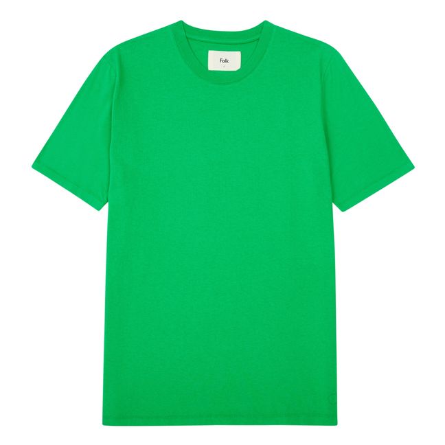 Contrast Sleeve T-shirt | Verde