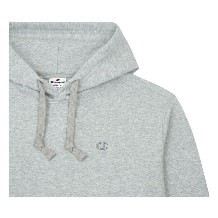 Champion Logo Hoodie | Grau Meliert- Produktbild Nr. 1