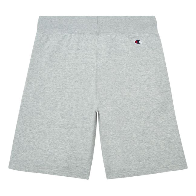 Logo Shorts | Gris Jaspeado