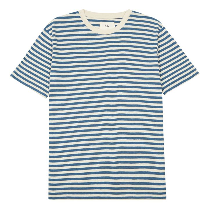 Classic Stripe T-shirt | Azul- Imagen del producto n°0