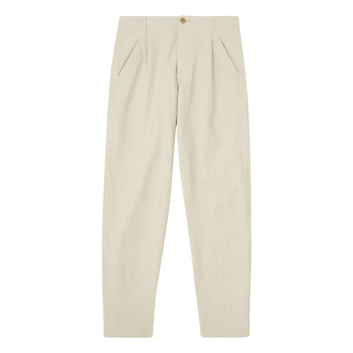 Assembly Linen Chino Pants | Beige- Immagine del prodotto n°0
