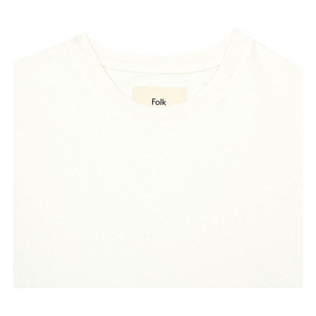 Contrast Sleeve T-shirt | Blanco