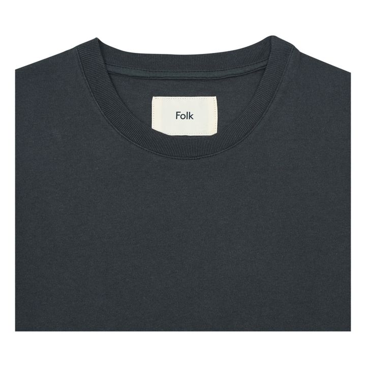 Contrast Sleeve T-shirt | Negro- Imagen del producto n°1