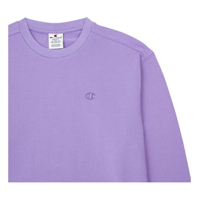 Sweatshirt Champion Logo | Violett