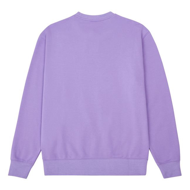 Champion Logo Sweatshirt | Purple