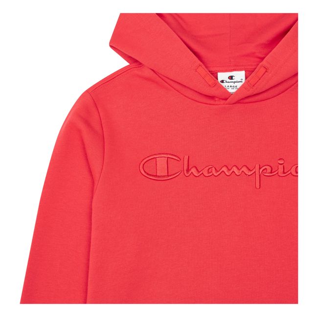 Hoodie Champion Logo | Rouge