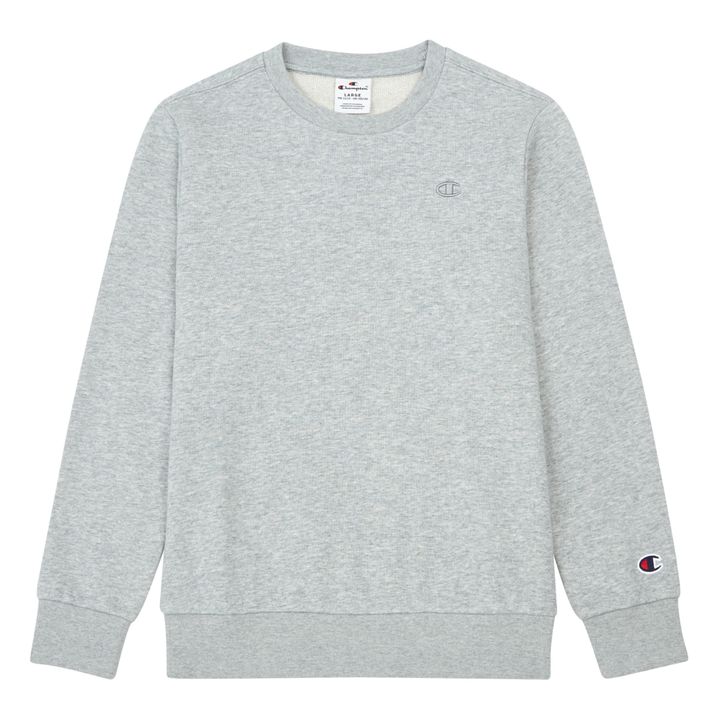 Champion Logo Sweatshirt | Grau Meliert- Produktbild Nr. 0