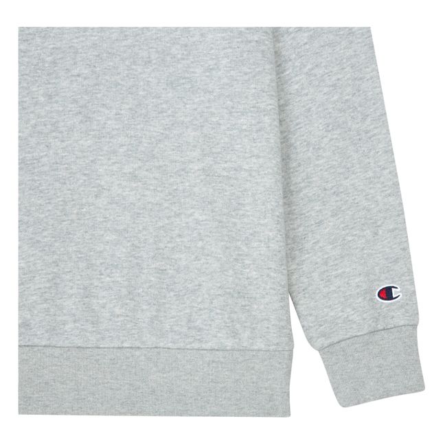 Sweatshirt Champion Logo | Grau Meliert