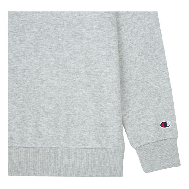 Sweatshirt Champion Logo | Gris chiné