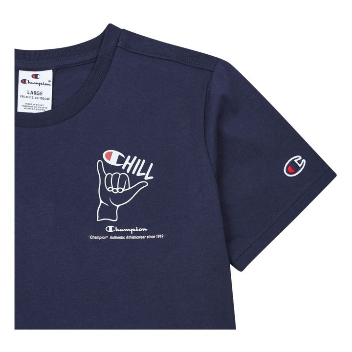 Graphic Gallery T-Shirt | Azul Marino- Imagen del producto n°1