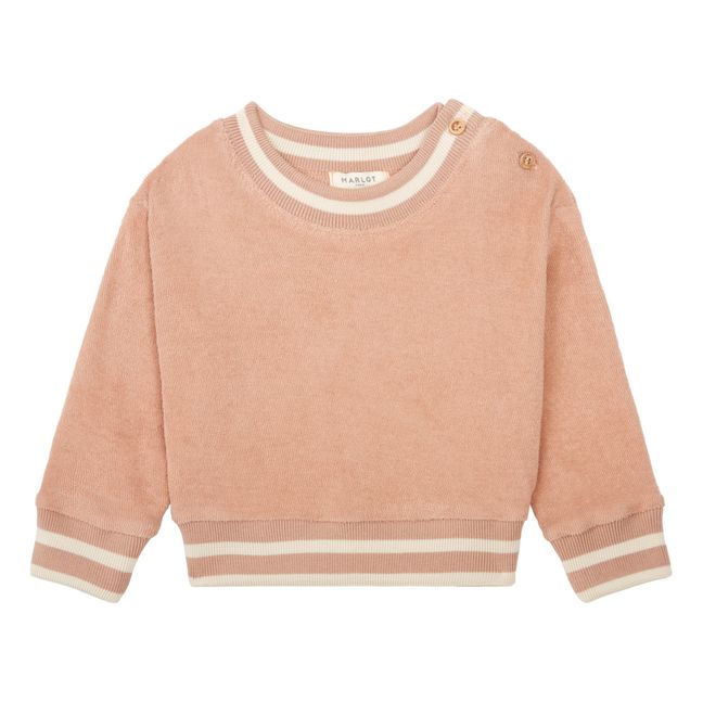 Sweat Eponge Poppy | Rose pâle