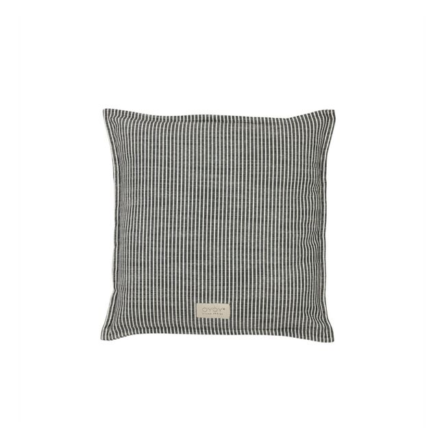Kyoto Outdoor Cushion | Noir/Blanc