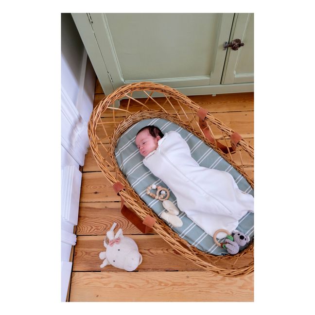 Gigoteuse d'emmaillotage en coton bio | Lait