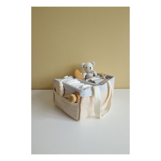 Diaper organizer - Blue Stripes