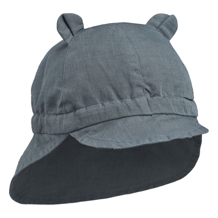 Gorra de algodón orgánico reversible con protección UV Gorm | Azul Gris- Imagen del producto n°0