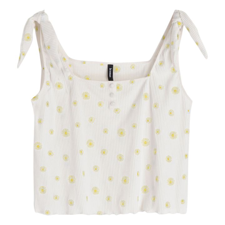Mara Pyjama Top | Blanco- Imagen del producto n°0