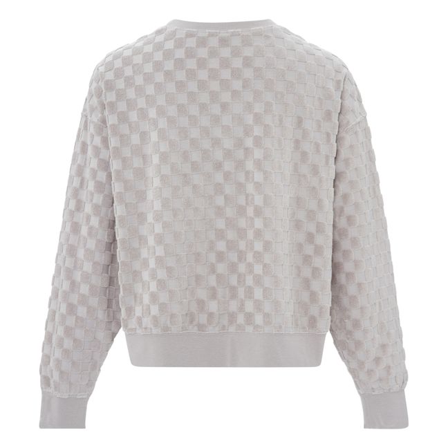 Boxy Terry Sweater | Gris
