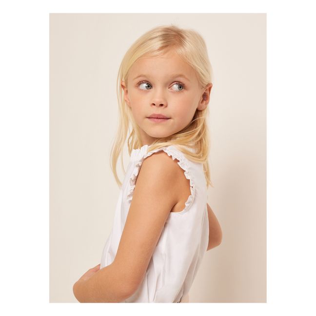 Blouse Lou - Collection Cérémonie  | Blanc