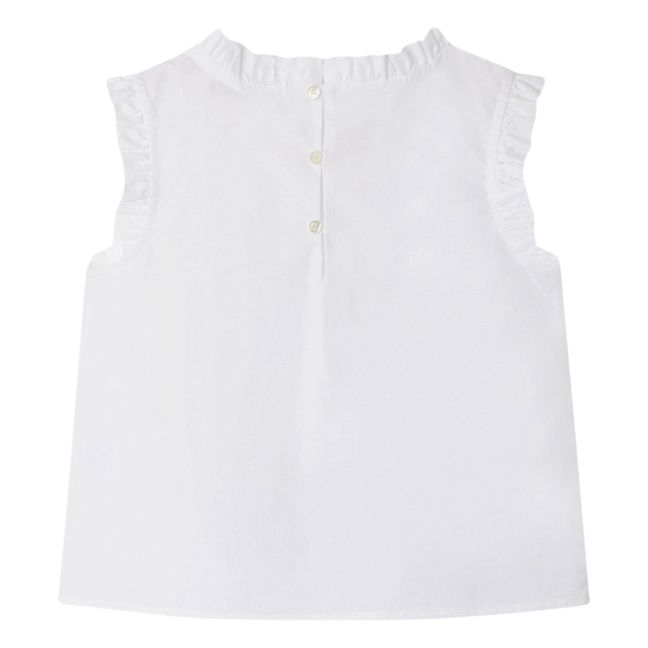 Blouse Lou - Collection Cérémonie  | Blanc