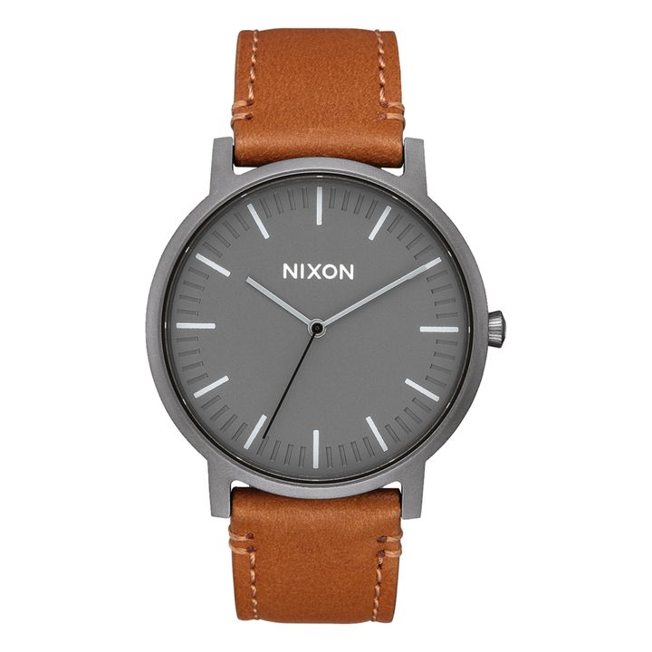 Porter Leather Watch | Kamelbraun- Produktbild Nr. 0