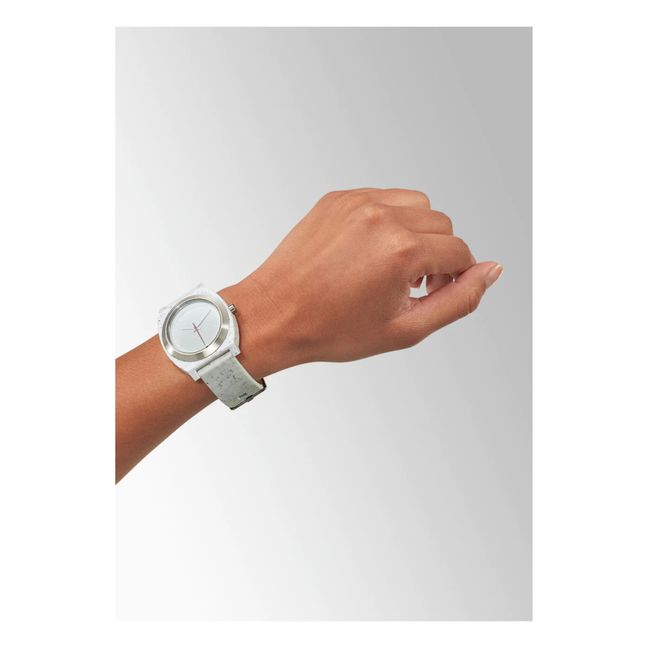 Time Teller Recycled OPP Watch | White