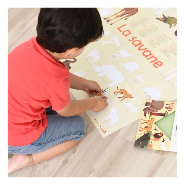 Poster sticker Savane