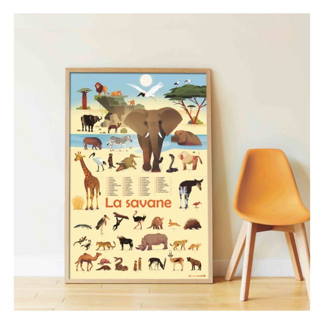 Poster sticker Savane