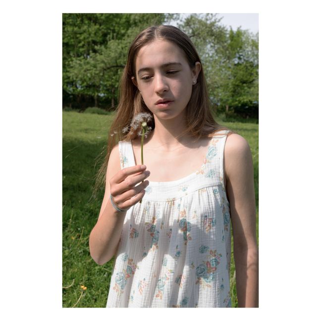 Organic Cotton Gauze Nightgown - Women’s Collection | White
