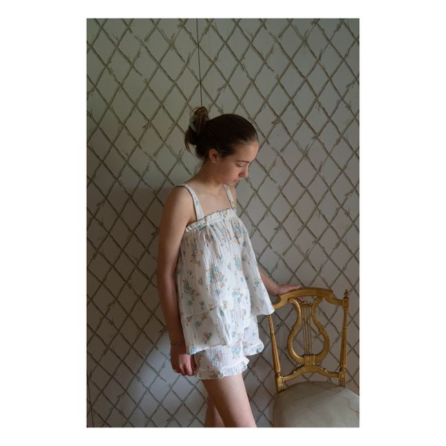 Maya Organic Cotton Gauze Pyjamas - Women’s Collection | Blanco