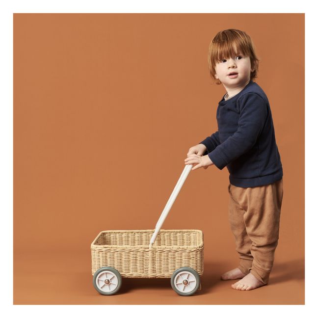 Chariot Wamble en rotin