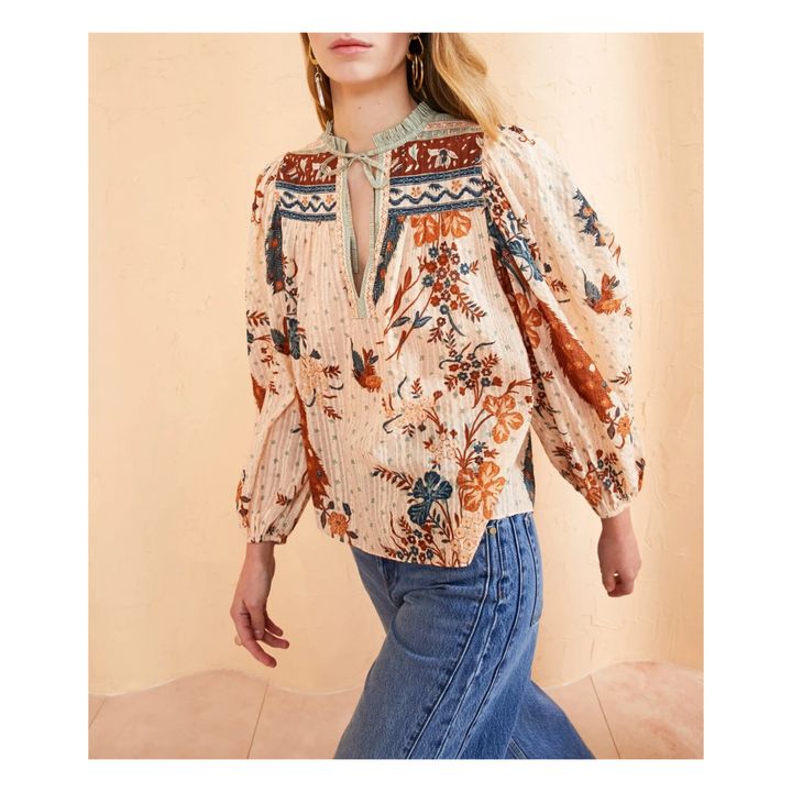 Rana Blouse | Rust- Product image n°4