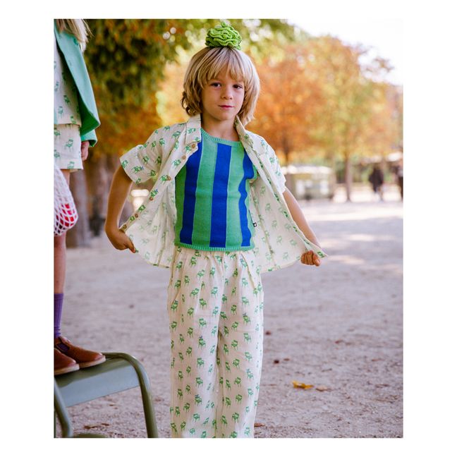 Fancy Chair Print Pants | Crudo