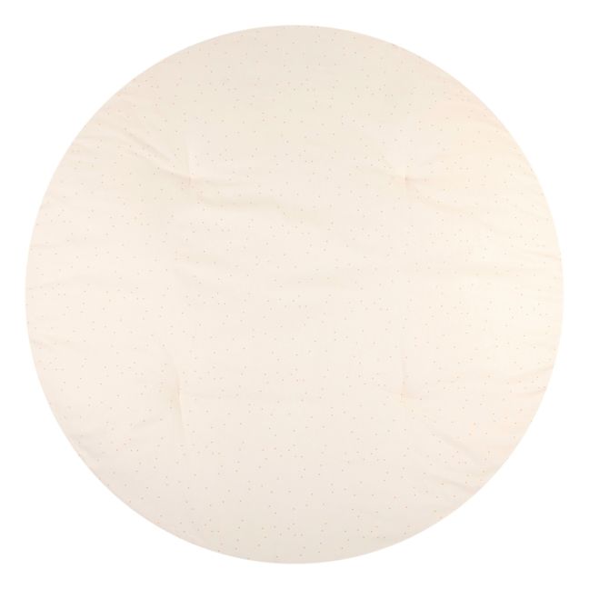 Tappeto da gioco, modello: Fluffy, in cotone bio | Bianco