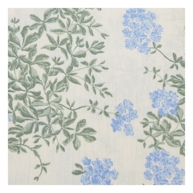 Housse de couette Plumbago en coton bio | Bleu