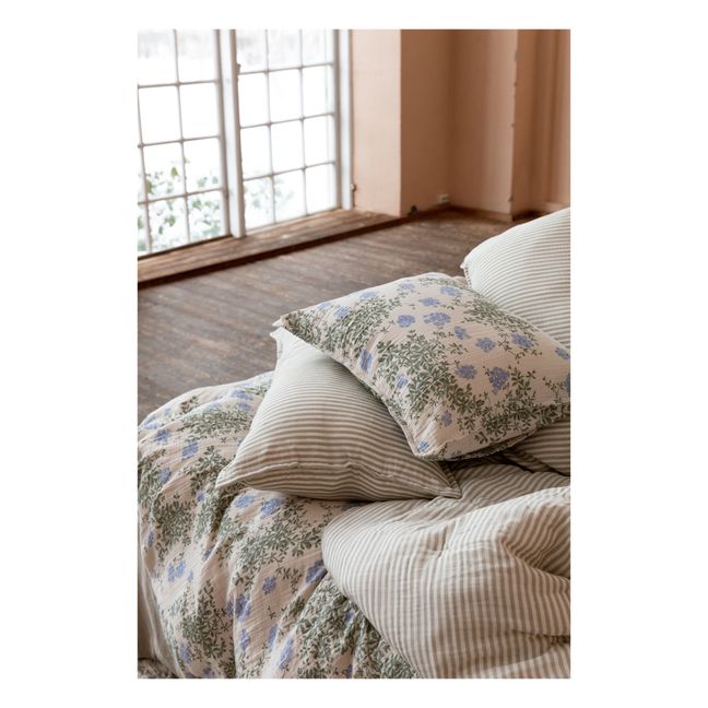 Plumbago Organic Cotton Comforter Cover | Blu