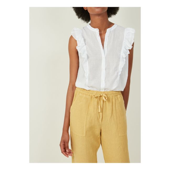 Teory Blouse | Blanco