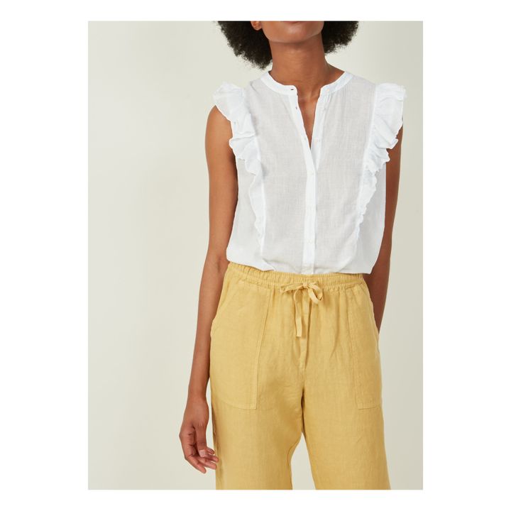 Teory Blouse | Blanco- Imagen del producto n°1