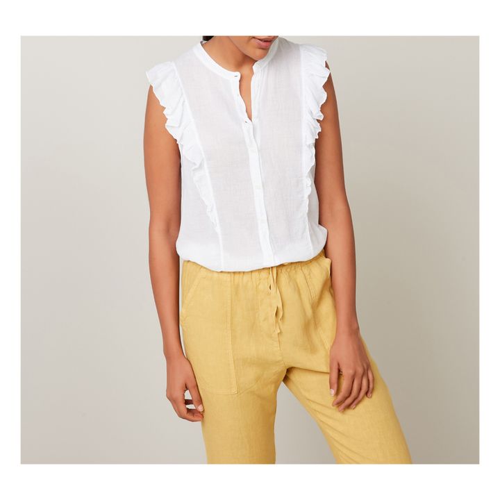 Teory Blouse | Blanco- Imagen del producto n°2