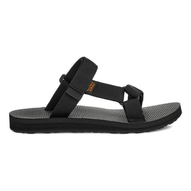 Sandalen mit Klettverschluss Universal Slide  | Schwarz