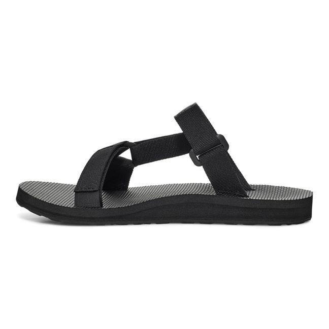 Universal Slide Velcro Sandals  | Black