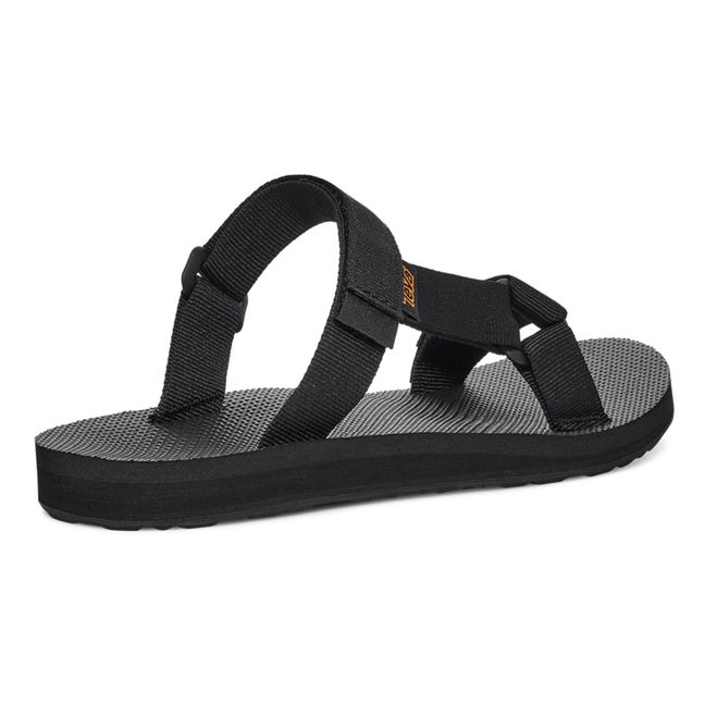Sandalen mit Klettverschluss Universal Slide  | Schwarz
